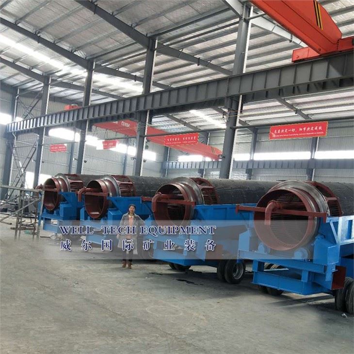 mobile trommel screen